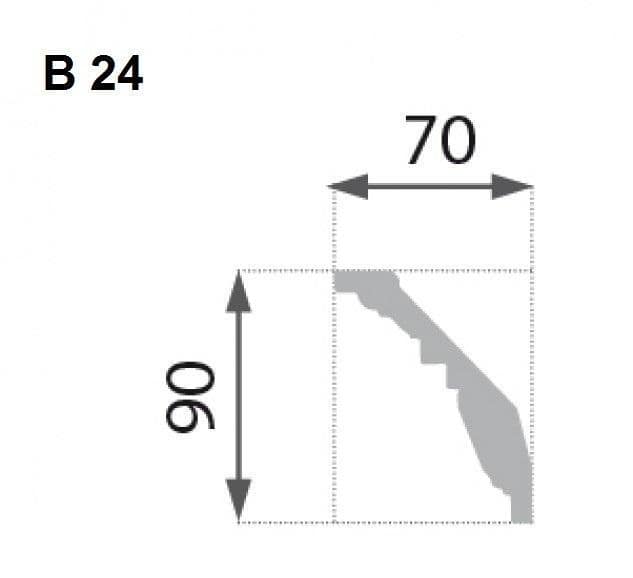 profil listwy b-24