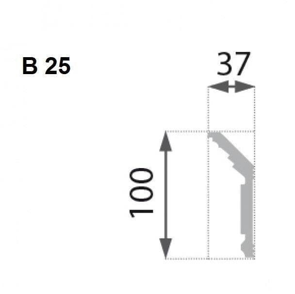 profil listwy b-25