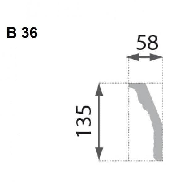 profil listwy b-36